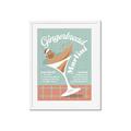 Picture of Gingerbread Martini _GroupedProduct_Rectangle_Portrait_Framed_Matted_