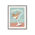 Picture of Gingerbread Martini _GroupedProduct_Rectangle_Portrait_Framed_Matted_