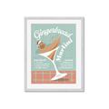 Picture of Gingerbread Martini _GroupedProduct_Rectangle_Portrait_Framed_Matted_