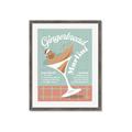 Picture of Gingerbread Martini _GroupedProduct_Rectangle_Portrait_Framed_Matted_