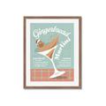 Picture of Gingerbread Martini _GroupedProduct_Rectangle_Portrait_Framed_Matted_