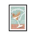 Picture of Gingerbread Martini _GroupedProduct_Rectangle_Portrait_Framed_Matted_