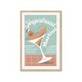 Picture of Gingerbread Martini _GroupedProduct_Rectangle_Portrait_Framed_Matted_