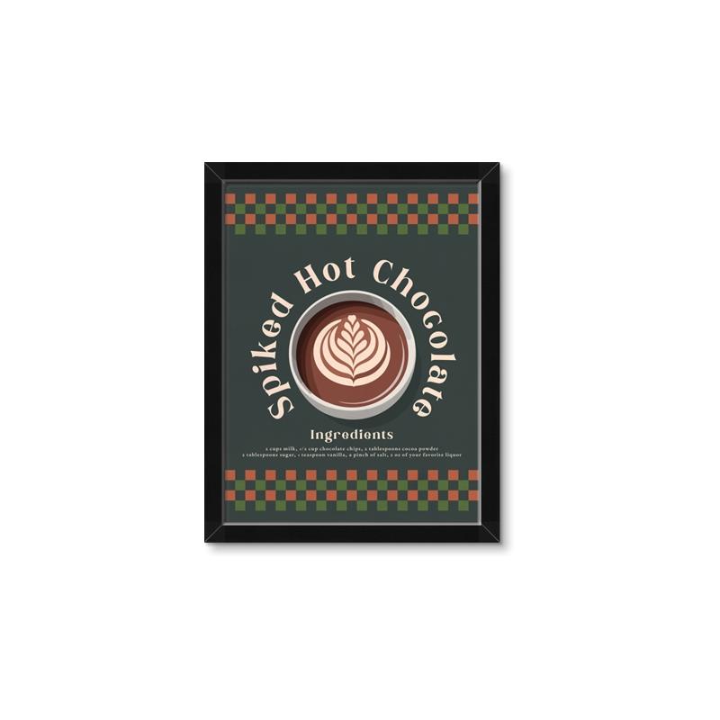 Picture of Spiked Hot Chocolate _GroupedProduct_Rectangle_Portrait_Framed_Matted_