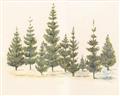 Picture of Joyful Pines _GroupedProduct_Rectangle_Landscape_Unframed_Print_Only_