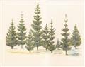 Picture of Joyful Pines _GroupedProduct_Rectangle_Landscape_Unframed_Print_Only_