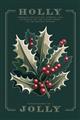 Picture of Holly Jolly _GroupedProduct_Rectangle_Portrait_Unframed_Print_Only_