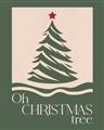 Picture of Oh Christmas Tree I _GroupedProduct_Rectangle_Portrait_Unframed_Print_Only_