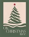 Picture of Oh Christmas Tree I _GroupedProduct_Rectangle_Portrait_Unframed_Print_Only_