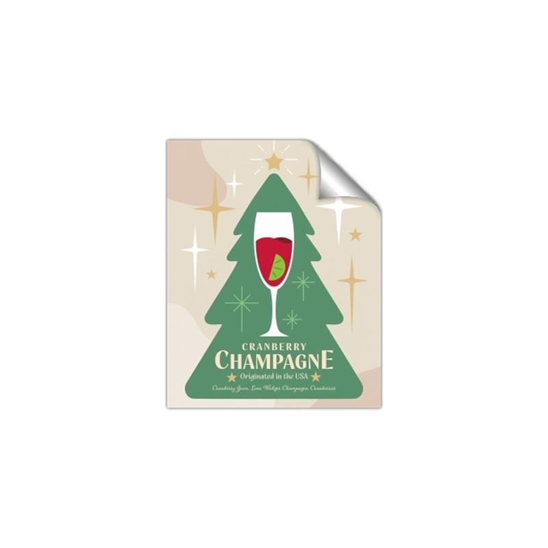 Picture of Holiday Cranberry Champagne _GroupedProduct_Rectangle_Portrait_Unframed_Print_Only_