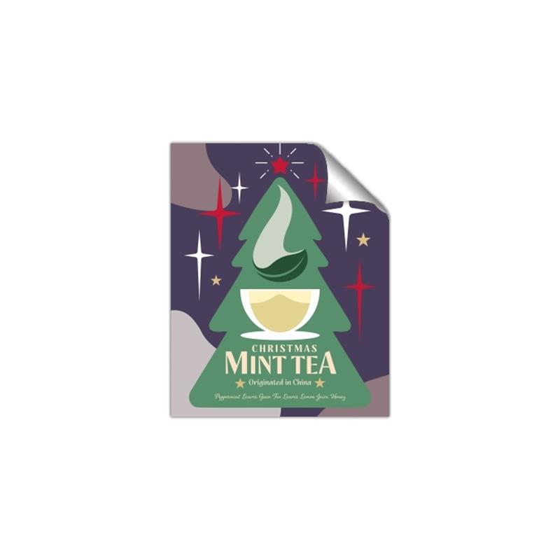 Picture of Christmas Mint Tea _GroupedProduct_Rectangle_Portrait_Unframed_Print_Only_