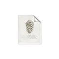 Picture of Pinecone Tidings I _GroupedProduct_Rectangle_Portrait_Unframed_Print_Only_