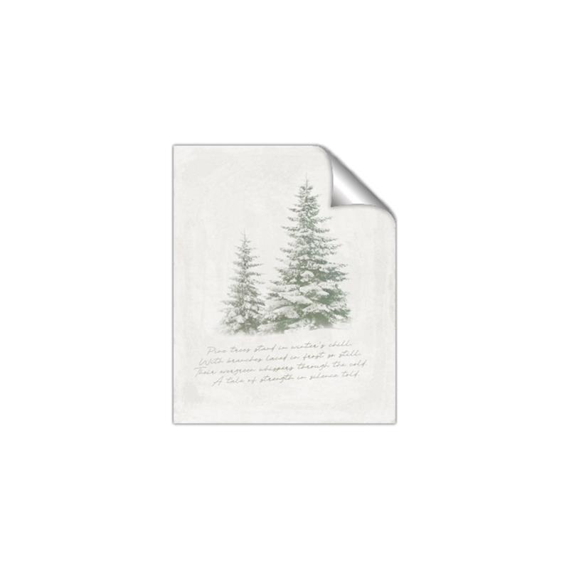 Picture of Winter Wonderland Trees _GroupedProduct_Rectangle_Portrait_Unframed_Print_Only_