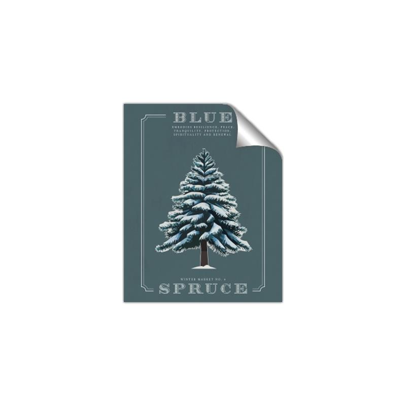 Picture of Blue Spruce _GroupedProduct_Rectangle_Portrait_Unframed_Print_Only_