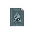 Picture of Blue Spruce _GroupedProduct_Rectangle_Portrait_Unframed_Print_Only_