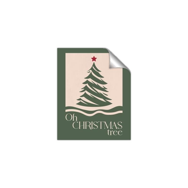 Picture of Oh Christmas Tree I _GroupedProduct_Rectangle_Portrait_Unframed_Print_Only_