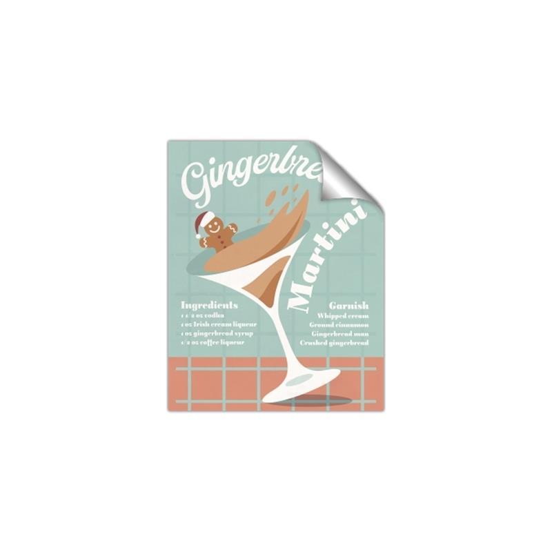 Picture of Gingerbread Martini _GroupedProduct_Rectangle_Portrait_Unframed_Print_Only_