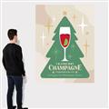 Picture of Holiday Cranberry Champagne _GroupedProduct_Rectangle_Portrait_Canvas_