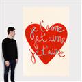 Picture of Je T'aime _GroupedProduct_Rectangle_Portrait_Canvas_
