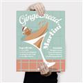 Picture of Gingerbread Martini _GroupedProduct_Rectangle_Portrait_Canvas_