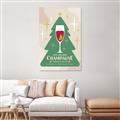 Picture of Holiday Cranberry Champagne _GroupedProduct_Rectangle_Portrait_Canvas_