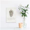 Picture of Pinecone Tidings I _GroupedProduct_Rectangle_Portrait_Canvas_