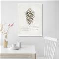 Picture of Pinecone Tidings I _GroupedProduct_Rectangle_Portrait_Canvas_