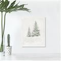 Picture of Winter Wonderland Trees _GroupedProduct_Rectangle_Portrait_Canvas_