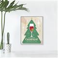 Picture of Holiday Cranberry Champagne _GroupedProduct_Rectangle_Portrait_Canvas_Framed_