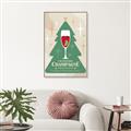 Picture of Holiday Cranberry Champagne _GroupedProduct_Rectangle_Portrait_Canvas_Framed_