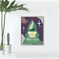 Picture of Christmas Mint Tea _GroupedProduct_Rectangle_Portrait_Canvas_Framed_