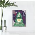 Picture of Christmas Mint Tea _GroupedProduct_Rectangle_Portrait_Canvas_Framed_