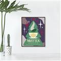 Picture of Christmas Mint Tea _GroupedProduct_Rectangle_Portrait_Canvas_Framed_