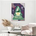 Picture of Christmas Mint Tea _GroupedProduct_Rectangle_Portrait_Canvas_Framed_