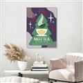 Picture of Christmas Mint Tea _GroupedProduct_Rectangle_Portrait_Canvas_Framed_