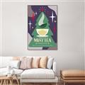 Picture of Christmas Mint Tea _GroupedProduct_Rectangle_Portrait_Canvas_Framed_