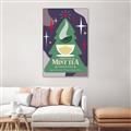 Picture of Christmas Mint Tea _GroupedProduct_Rectangle_Portrait_Canvas_Framed_