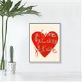 Picture of Je T'aime _GroupedProduct_Rectangle_Portrait_Canvas_Framed_