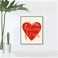 Picture of Je T'aime _GroupedProduct_Rectangle_Portrait_Canvas_Framed_