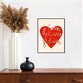 Picture of Je T'aime _GroupedProduct_Rectangle_Portrait_Canvas_Framed_
