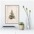 Picture of O Christmas Tree I _GroupedProduct_Rectangle_Portrait_Canvas_Framed_