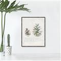 Picture of Pinecone Tidings II _GroupedProduct_Rectangle_Portrait_Canvas_Framed_