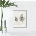 Picture of Pinecone Tidings II _GroupedProduct_Rectangle_Portrait_Canvas_Framed_