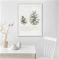 Picture of Pinecone Tidings II _GroupedProduct_Rectangle_Portrait_Canvas_Framed_