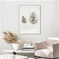 Picture of Pinecone Tidings II _GroupedProduct_Rectangle_Portrait_Canvas_Framed_