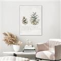 Picture of Pinecone Tidings II _GroupedProduct_Rectangle_Portrait_Canvas_Framed_