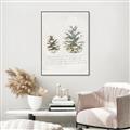 Picture of Pinecone Tidings II _GroupedProduct_Rectangle_Portrait_Canvas_Framed_
