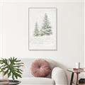Picture of Winter Wonderland Trees _GroupedProduct_Rectangle_Portrait_Canvas_Framed_
