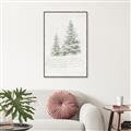 Picture of Winter Wonderland Trees _GroupedProduct_Rectangle_Portrait_Canvas_Framed_