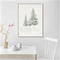 Picture of Winter Wonderland Trees _GroupedProduct_Rectangle_Portrait_Canvas_Framed_